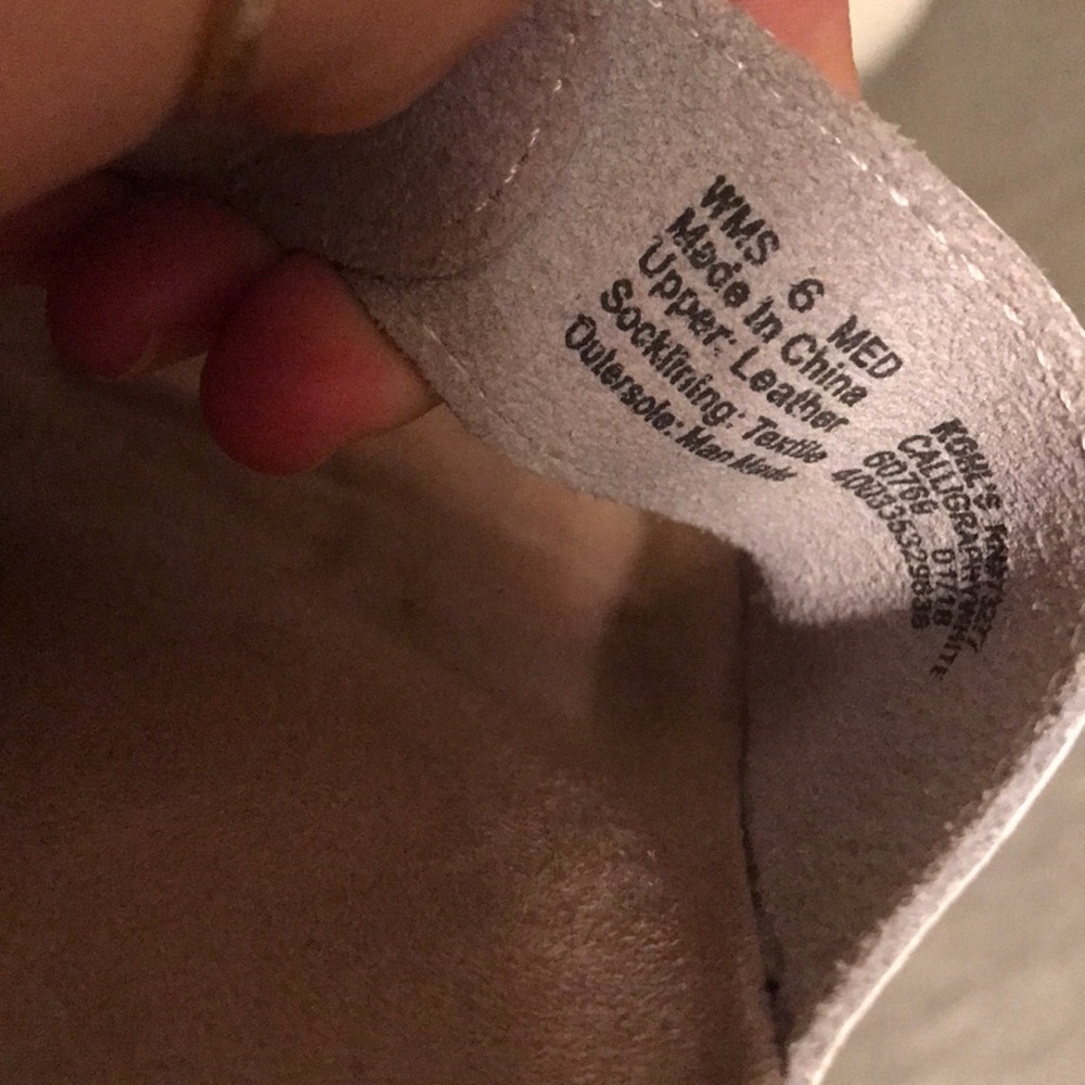 White SONOMA sandals - Picture 3 of 3